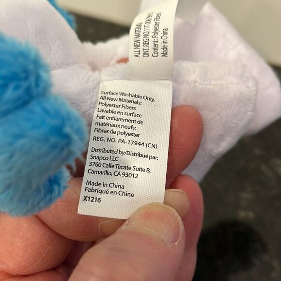 SMURF SCHLUMPF PLUSH PITUFO SMURF IPUFFI SCHTROUMPF BELGIUM PEYO TOY - Picture 7 of 7